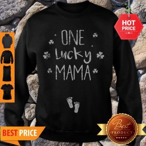 Top One Lucky Mama Pregnancy Announcement St Patricks Day Sweatshirt
