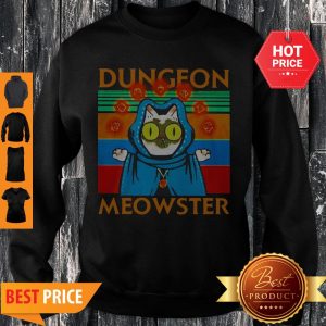 Vintage Cat Dungeon Meowster Sweatshirt
