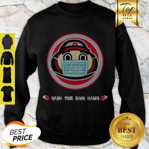 Vintage Ohio State Buckeyes Wash Your Damn Hands Sweatshirt