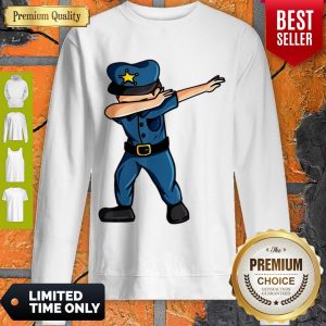 Awesome Dabbing Police Officer Dab Policeman Boys Kids Funny Sweatshirt