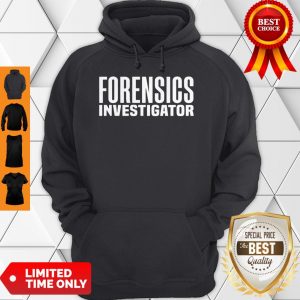 Awesome Forensics Crime Police Investigator Detective Policemen Duty Hoodie