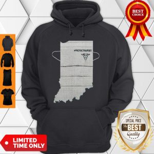 Awesome Indiana Protectnurses Face Mask COVID-19 Hoodie