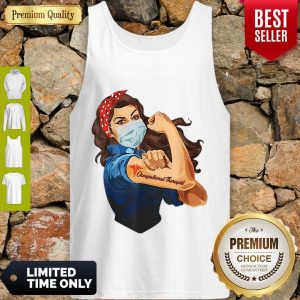 Awesome Strong Woman Occupational Therapist Tattoo Tank Top