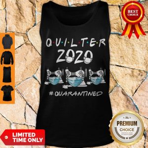 Beautiful Quilter 2020 Mask Quarantined Covid-19 Tank Top