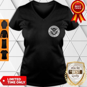 DEPARTMENT OF HOMELAND SECURITY POLICE MEN AND WOMEN V-NECK