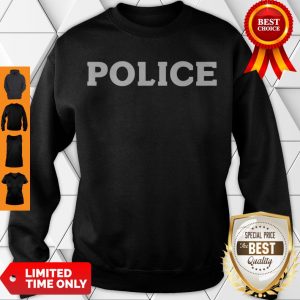 DIY Police Officer Cop Policeman Halloween Party Costume Tee Sweatshirt
