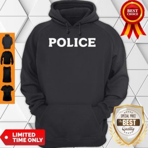 DIY Police Officer Cop Policeman Halloween Party Costume Tee Hoodie