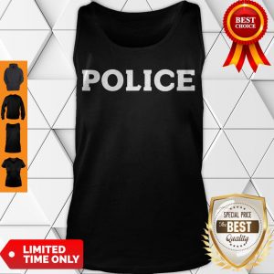 DIY Police Officer Cop Policeman Halloween Party Costume Tee Tank Top