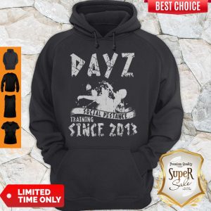 Hot Dayz Social Distance Training Since 2013 Coronavirus Hoodie