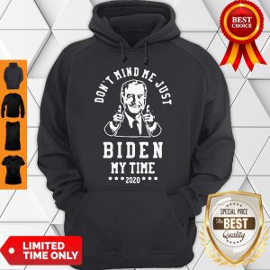 Awesome Joe Biden Dont Mind Me Just Biden My Time 2020 Hoodie