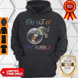 Cute Reindeer Stay Out Of My Bubble Coronavirus Hoodie