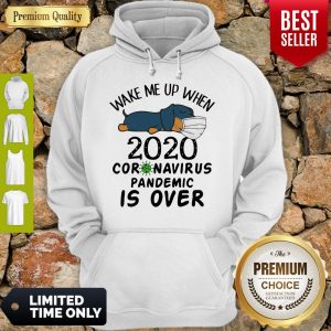 Cute Dachshund Wear Mask Wake Me Up 2020 Coronavirus Pandemic Is Over COVID19 Hoodie