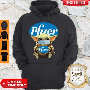Good Baby Yoda Face Mask Hug Pfizer Hoodie