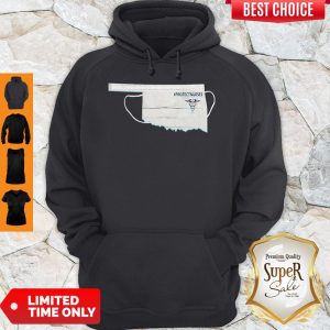 Nice Oklahoma Face Mask Protect Nurses Hoodie
