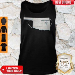 Nice Oklahoma Face Mask Protect Nurses Tank Top