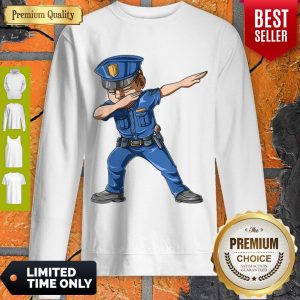 Official Dabbing Policeman Dabbing Cop Dab Police Officer Sweatshirt
