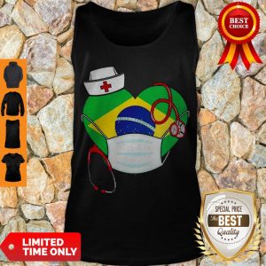 Official Nurse Brazil Heart Tank Top