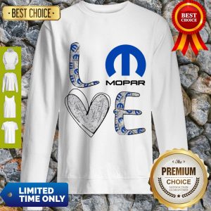 Cute Heart Love Mopar Sweatshirt