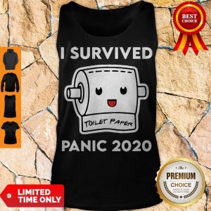 Nice I Survived Panic 2020 Toilet Paper Tank Top