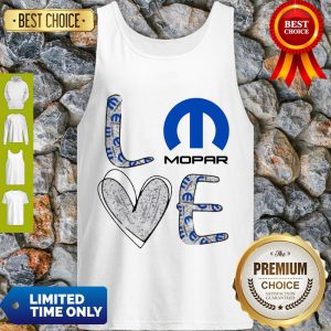 Cute Heart Love Mopar Tank Top