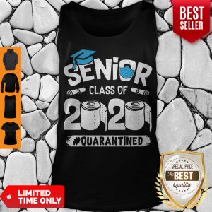 Awesome Senior Class of 2020 Quarantine Funny Graduation Toilet Paper Tank Top