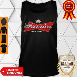 Nice Budweiser King Of Trades Tank Top