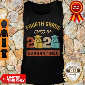 Official Fourth Grade Class Of 2020 Toilet Paper Quarantined Vintage Tank Top