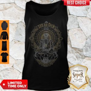 Top Skeleton Zen As Fuck Tank Top