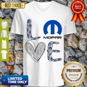 Cute Heart Love Mopar V-neck