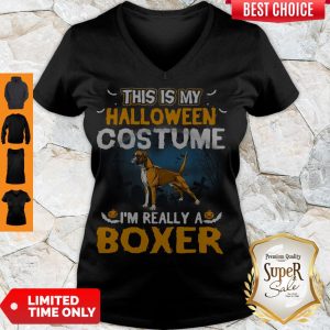 Perfect This Is My Halloween Costume I’m Really A Boxer V-neck