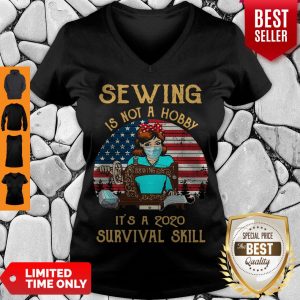 Vintage Sewing is Not A Hobby It’s A 2020 Survival Skill V-neck