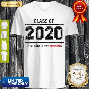 Good Class of 2020 When We Were Quarantined V-neck