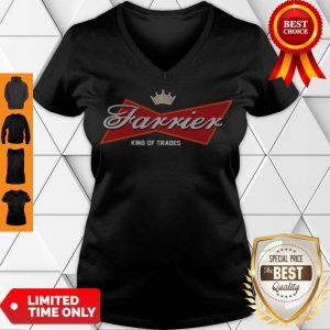 Nice Budweiser King Of Trades V-neck