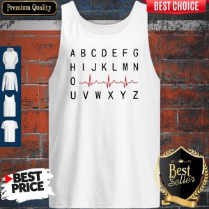 A B C D E F G Nurse Heartbeat Tank Top