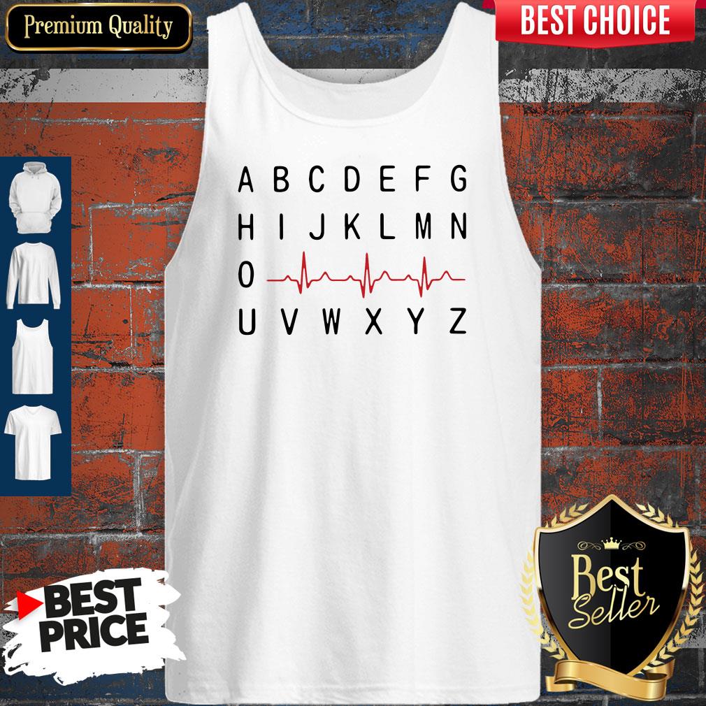 A B C D E F G Nurse Heartbeat Tank Top A B C D E F G Nurse Heartbeat Tank Top
