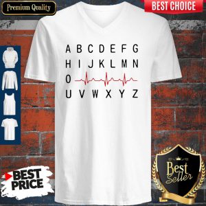 A B C D E F G Nurse Heartbeat V-neck