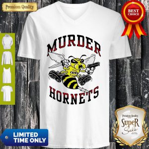Bee Murder Hornets V-neck