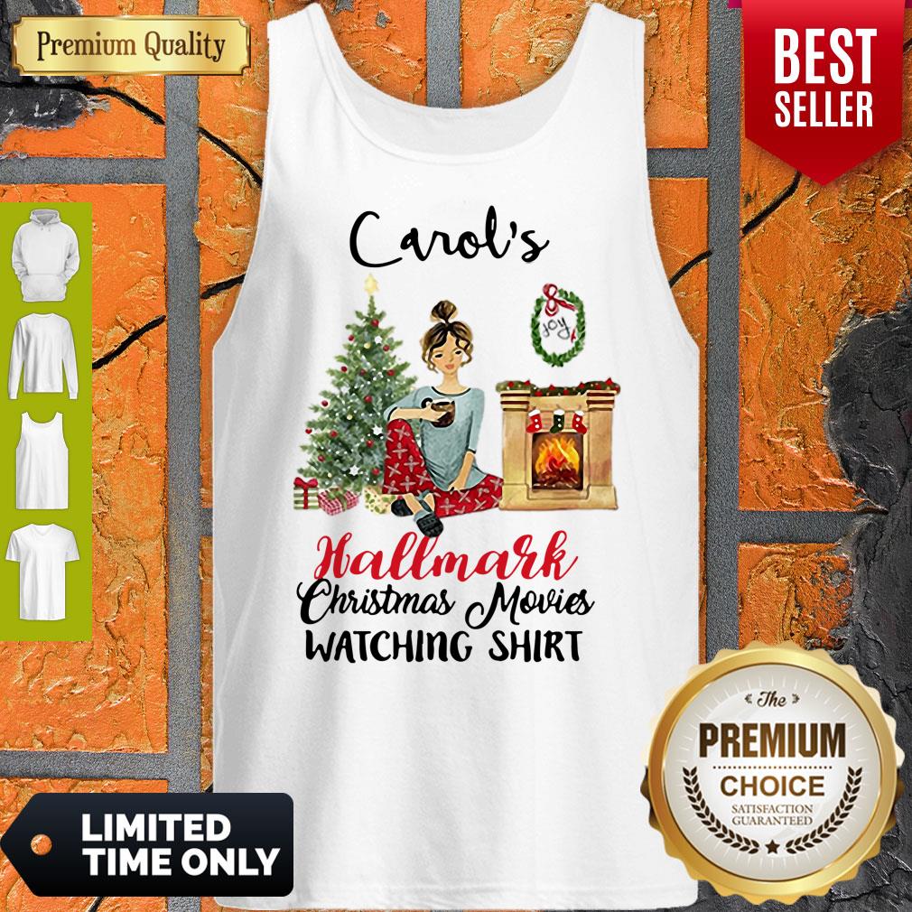 Carol’s This is My Hallmark Christmas Movie Watching Tank Top Carol’s This is My Hallmark Christmas Movie Watching Tank Top