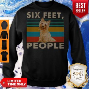 Dog Six Feet People Vintage Sweatshirt