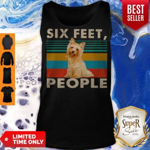Dog Six Feet People Vintage Tank Top