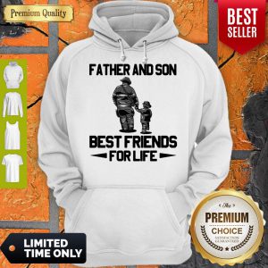 Father And Son Riding Partners For Life Hoodie