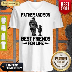 Father And Son Riding Partners For Life V-neck