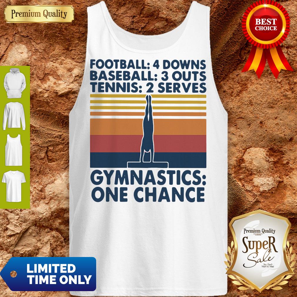 Football Baseball Tennis Gymnastics One Change Vintage Tank Top Football Baseball Tennis Gymnastics One Change Vintage Tank Top