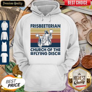 Frisbeeterian Church Of The Flying Disc Vintage Hoodie