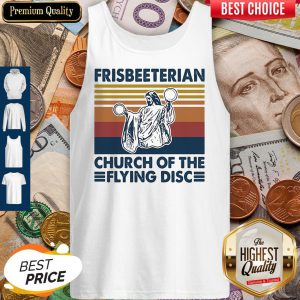 Frisbeeterian Church Of The Flying Disc Vintage Tank Top