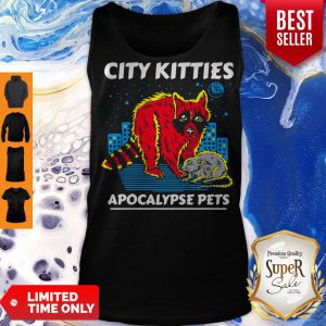 Funny City Kitties Apocalypse Pets Tank Top