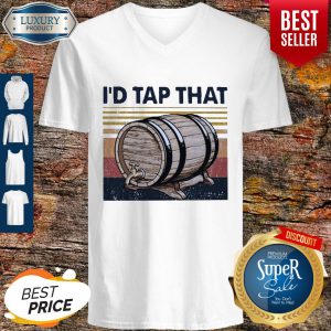 I’d Tap That Beer Brewers Vintage V-neck