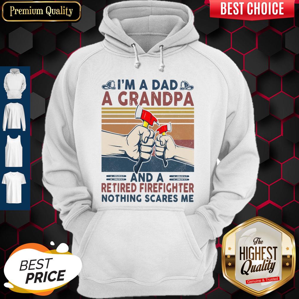 I'm A Dad A Grandpa And A Retired Firefighter Classic T-Hoodie I'm A Dad A Grandpa And A Retired Firefighter Classic T-Hoodie