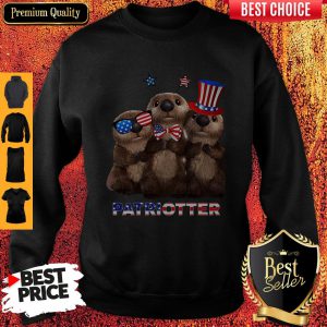 Independence Day Otter Patriotter Sweatshirt
