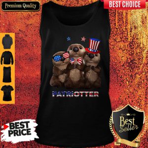 Independence Day Otter Patriotter Tank Top